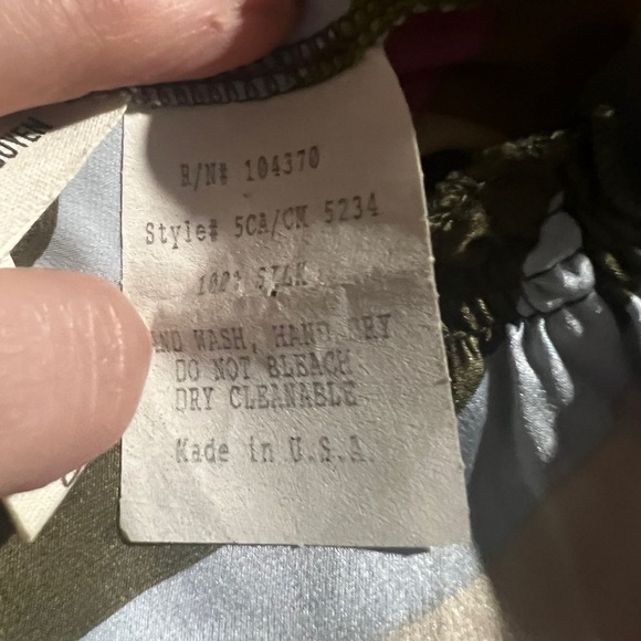 Tom K  Nguyen- Colorful silk Striped Halter Top - Picture 3 of 4